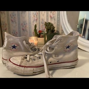 White Chuck Taylor Converse